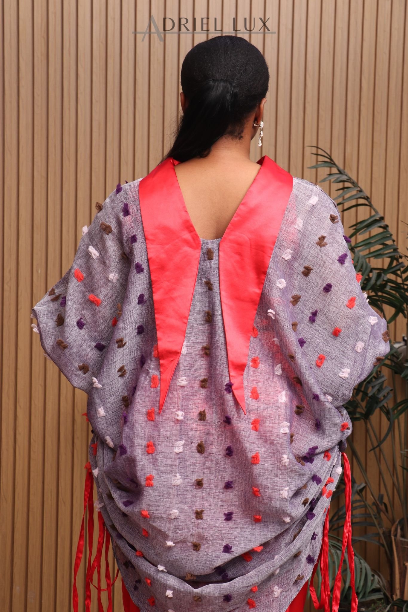 OMOTOLA 3D-Embellished 3 Piece Boubou Set