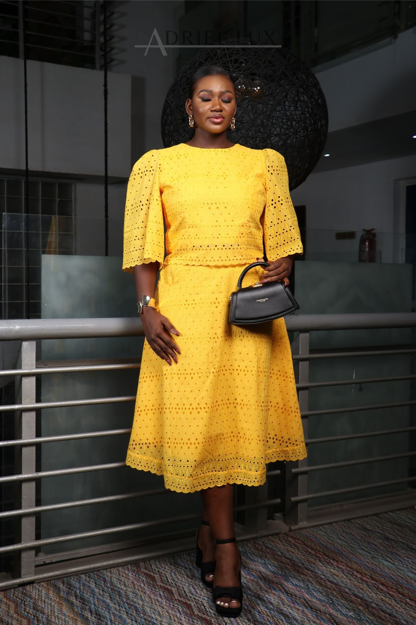 BUJU Dry Lace two-piece Co-ordinate Set